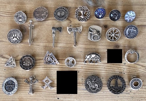 Pin anstecker wikinger - pin,